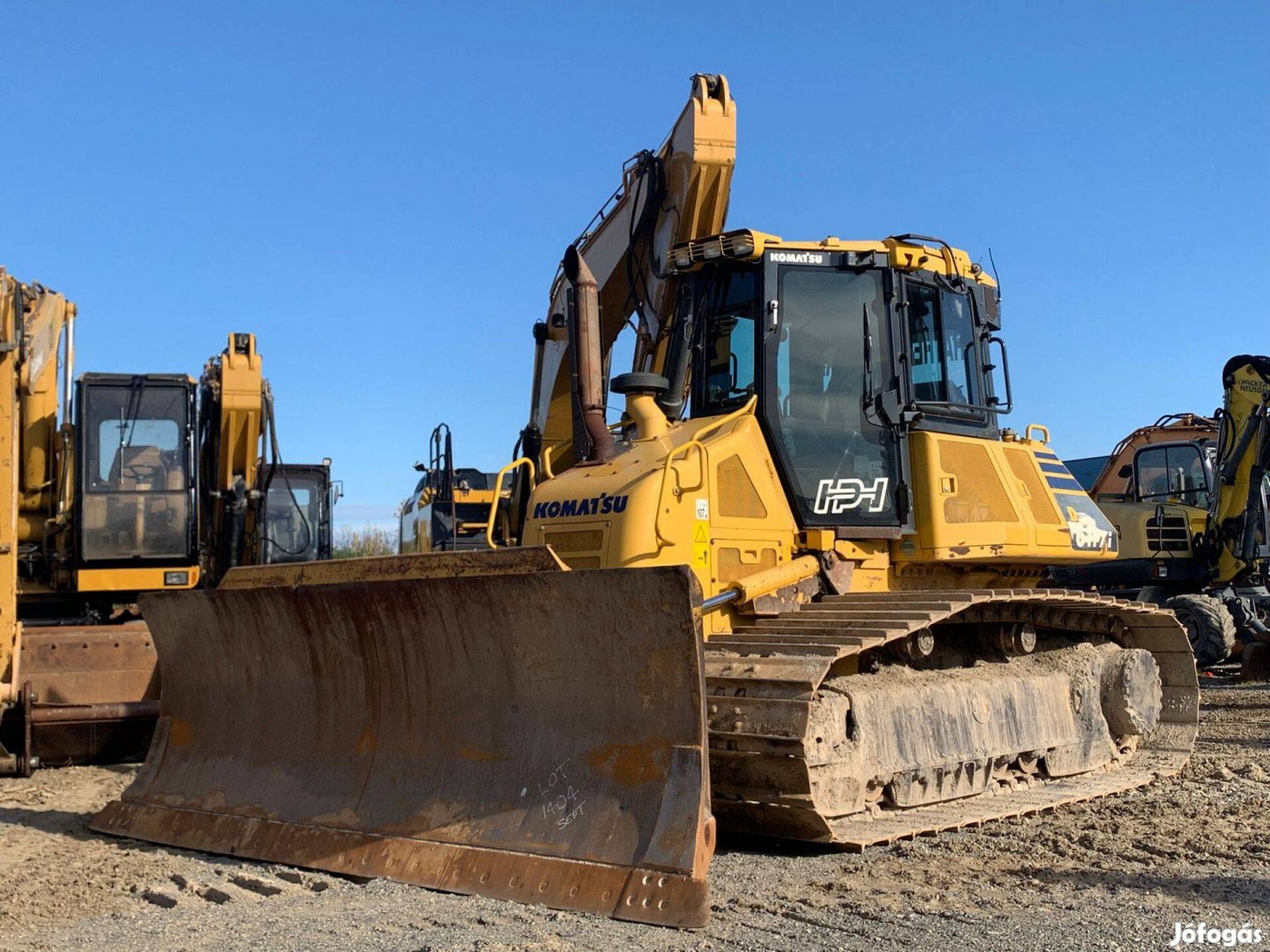 Komatsu D61Pxi-23 dózer+Topcon 3D GPS