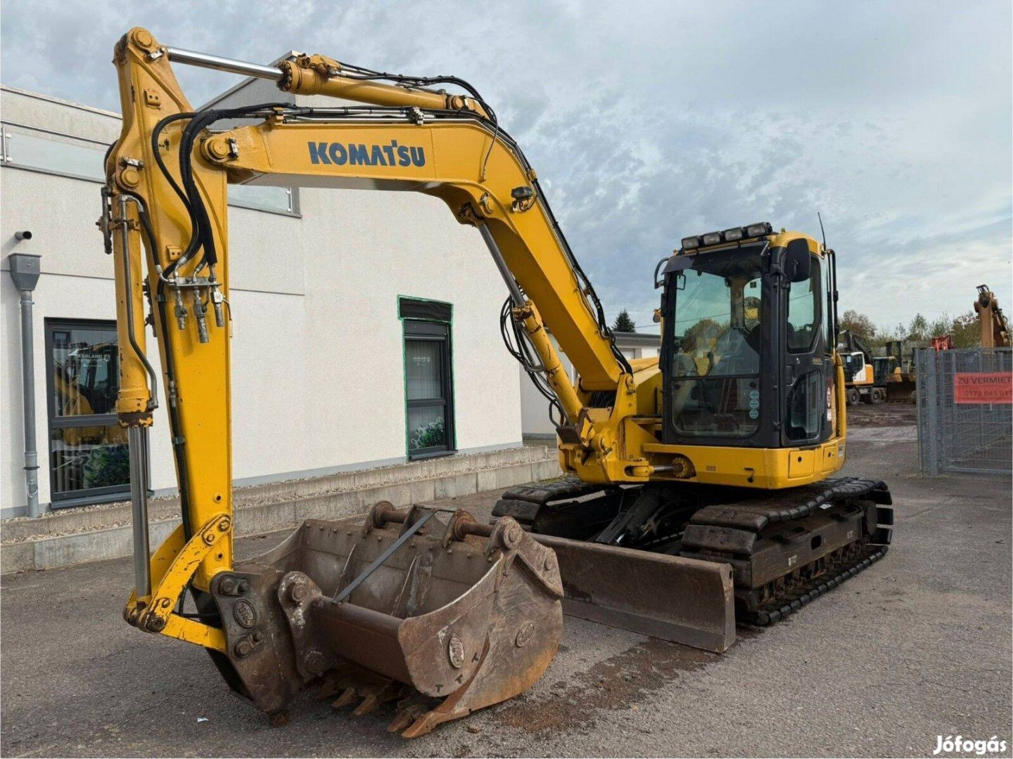 Komatsu PC118 MR-8 / 6300üó / 3db kanál / Lízing 20%-tól