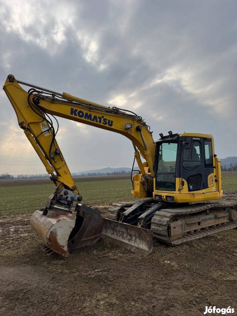 Komatsu PC138 láncos kotró 2 kanállal eladó