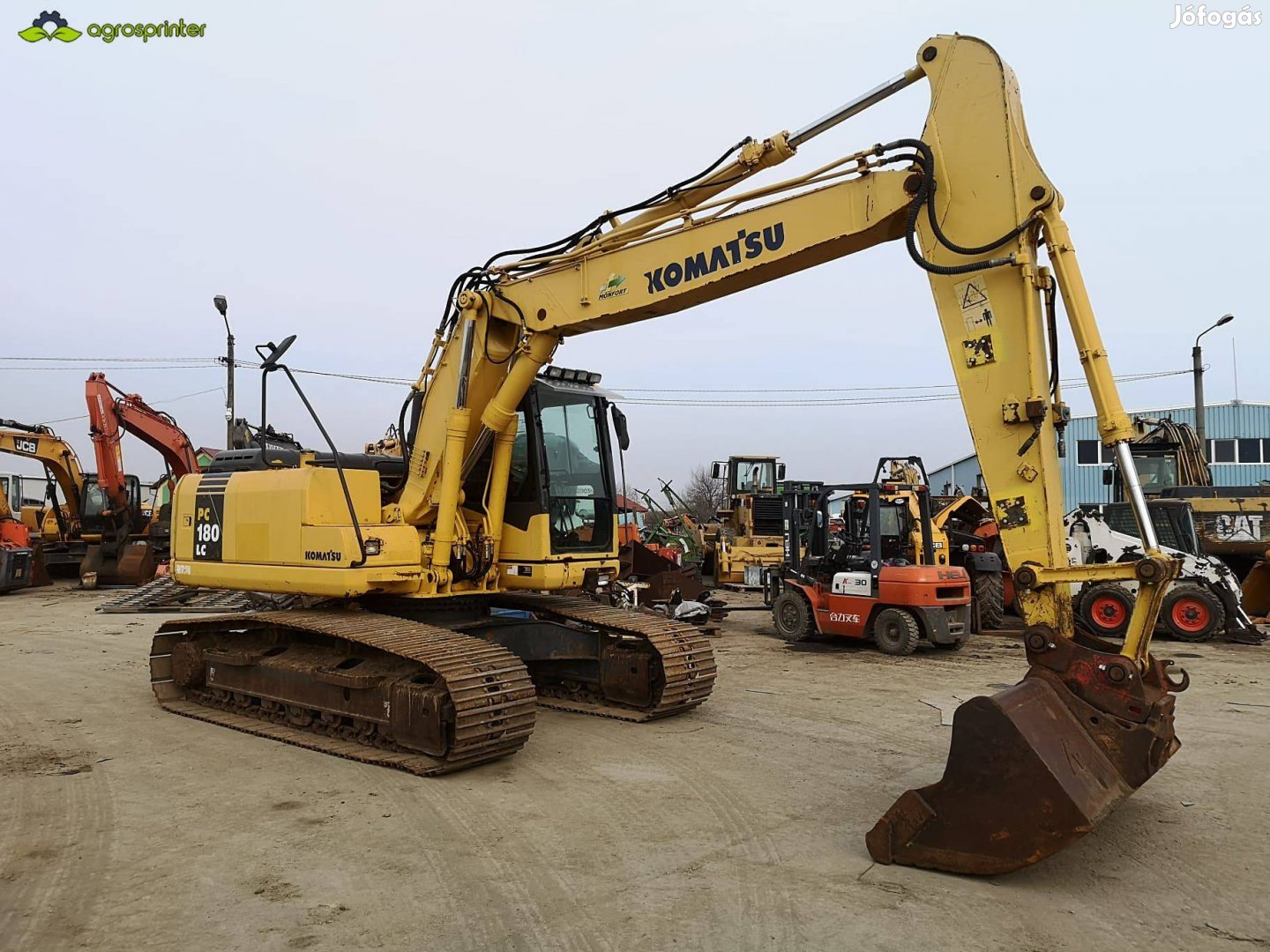 Komatsu PC180LC-7 láncos kotró