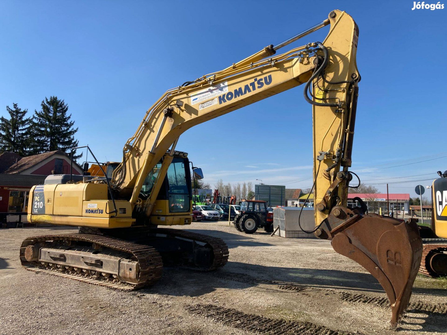 Komatsu PC210 22 tonnás láncos kotró klímával eladó Bruttó ÁR