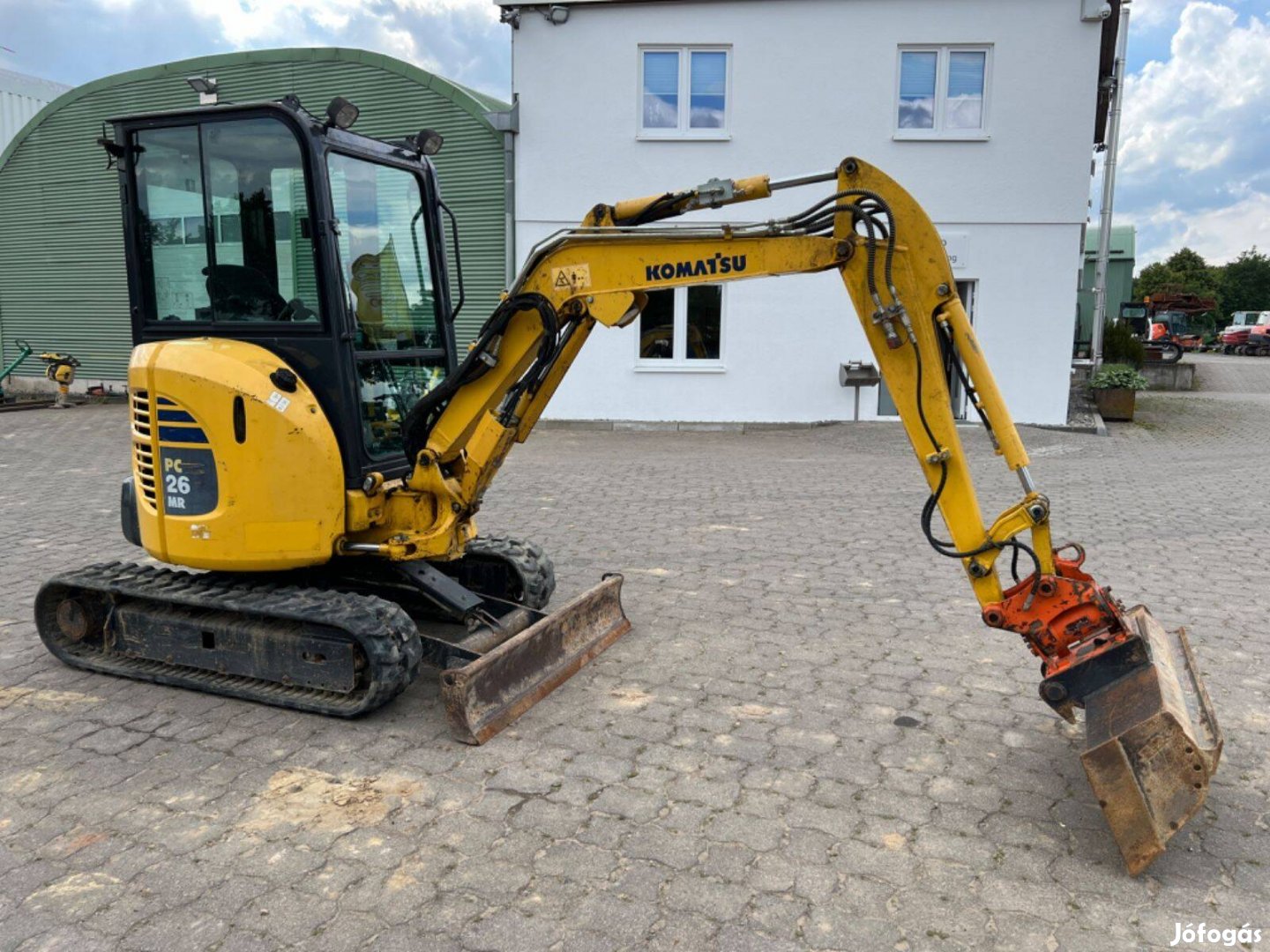 Komatsu PC26 MR-3 / 1700üó / Lízing 20%-tól