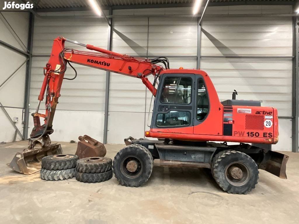 Komatsu PW 150Es-6K / 9.293 h üzemóra / Lízing 20%-tól