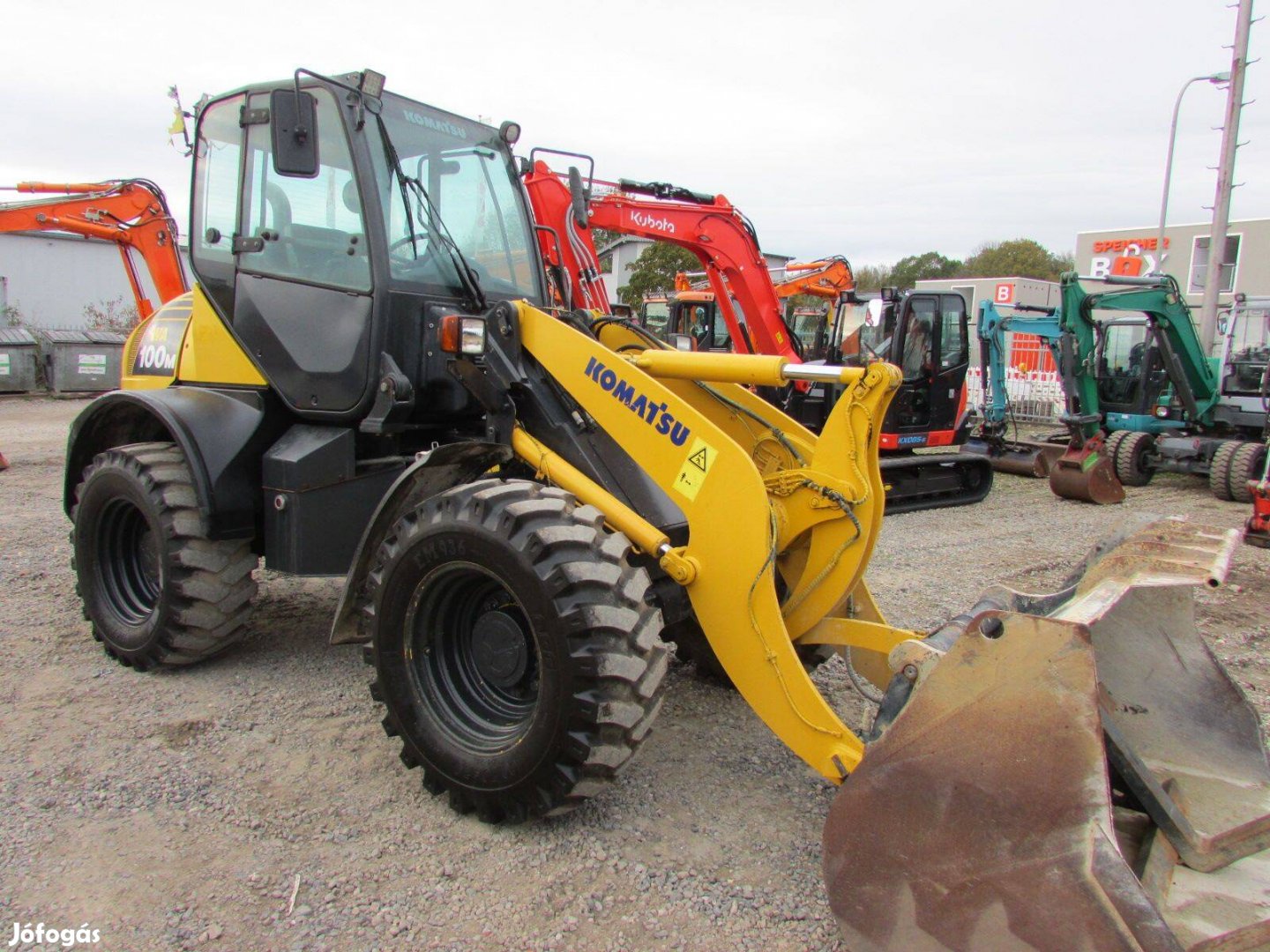 Komatsu WA100M-6 / 3330üó / Gyorscsatlakozó