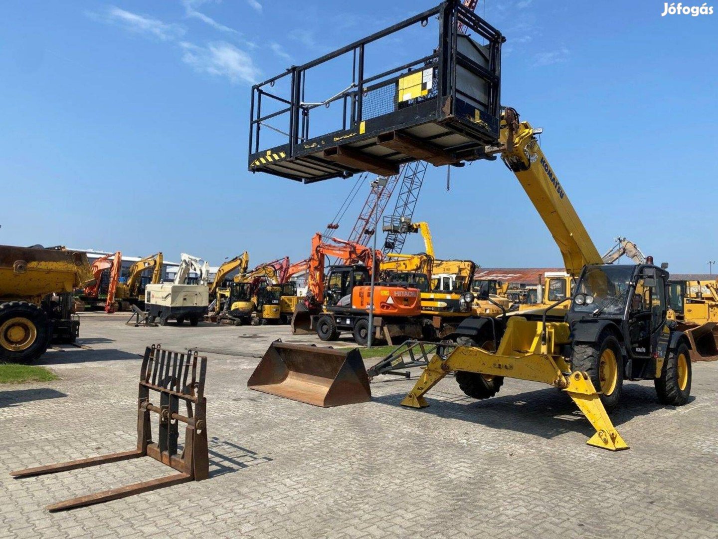 Komatsu WH716/ Kosár/ 9.800 üzemóra / Lízing 20%-tól