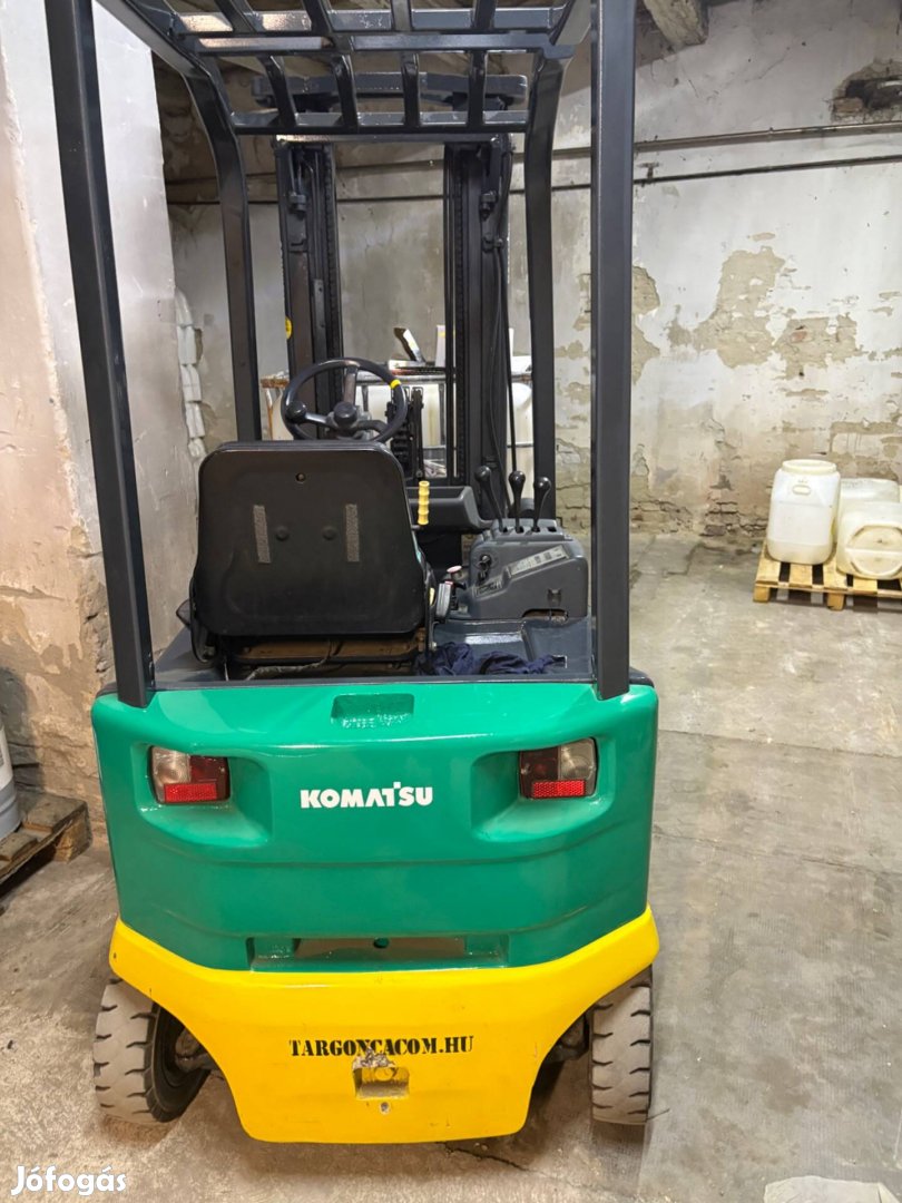 Komatsu elektromos targonca 1500 kg