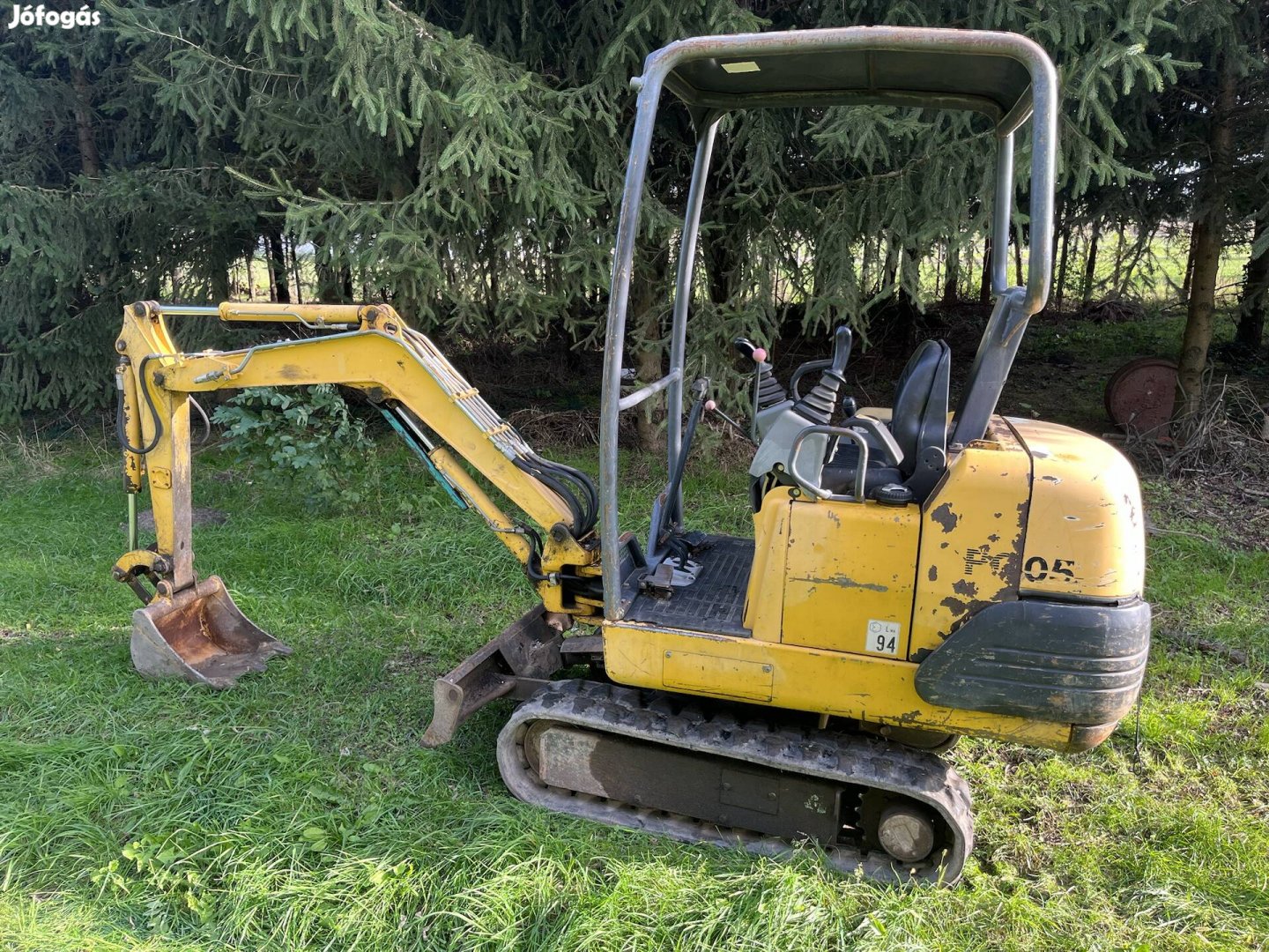 Komatsu pc05 minikotró forgókotró