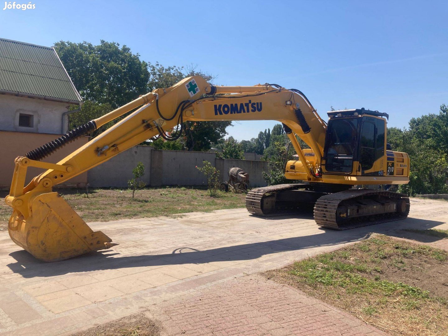 Komatsu pc210 lc lánctalpas forgókotró