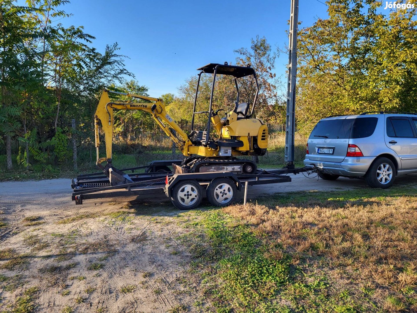 Komatsu pc 12r minikotró