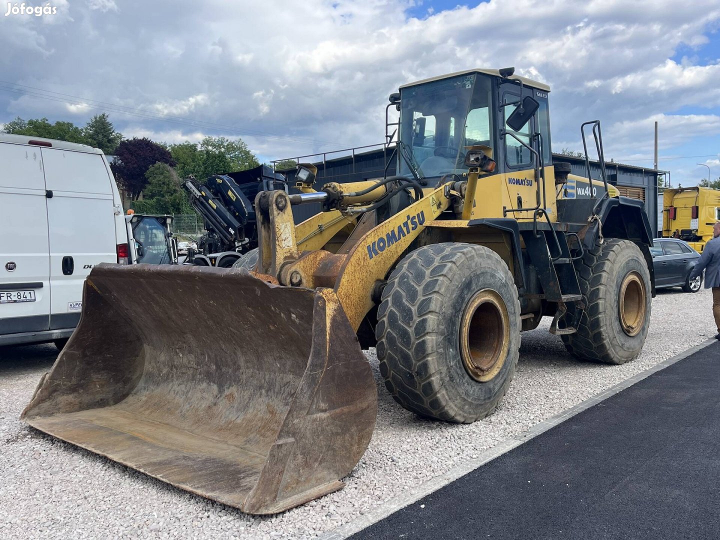 Komatsu wa 400 Homlokrakodó eladó 