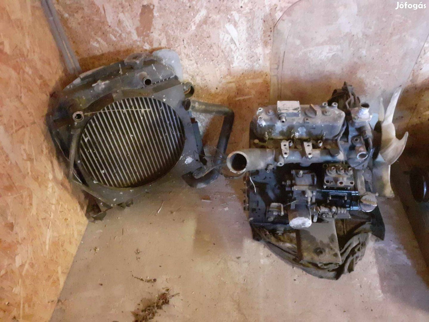 Komatsu yanmar kubota minikotró hűtő , motor