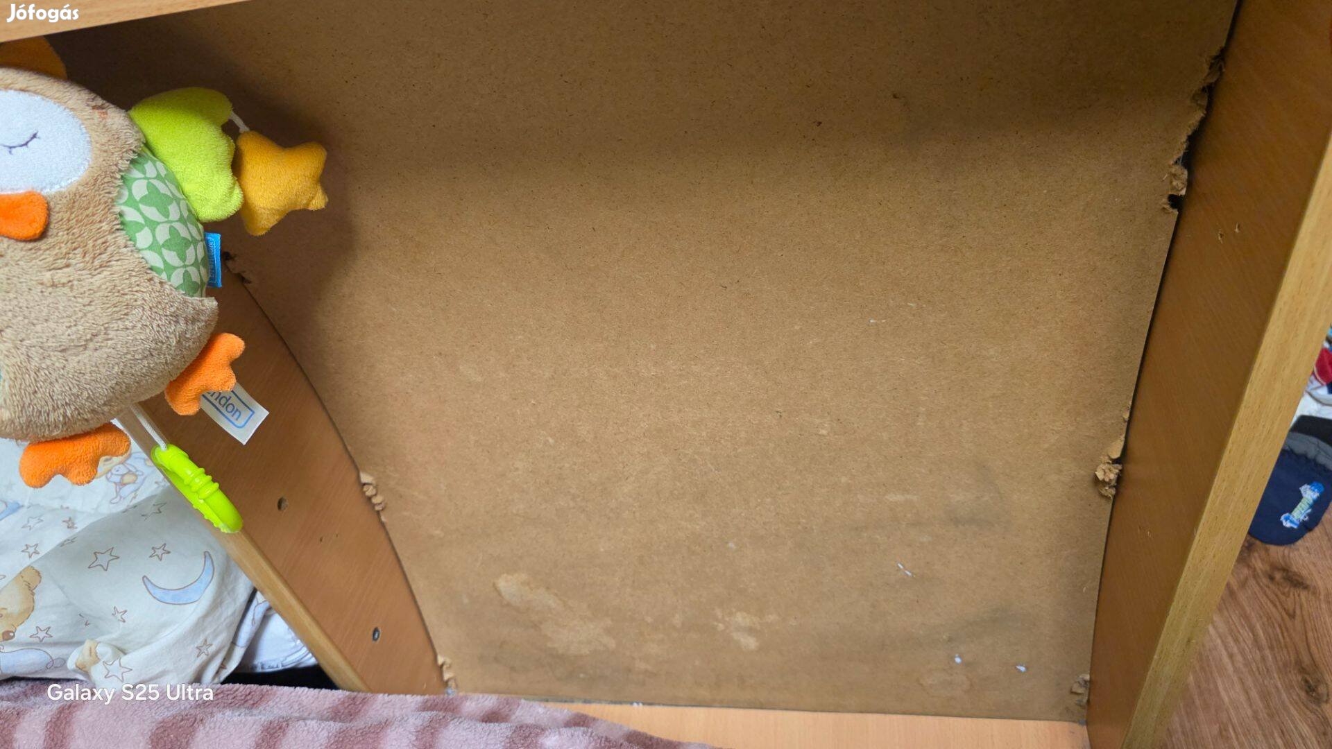 Kombi kiságy kókuszmatraccal, gumis lepedőkkel