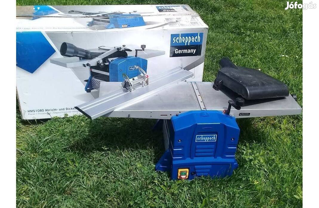 Kombinált gyalu gép Scheppach HMS 1080 gyalugép, 254mm, 1.5kW, eladó