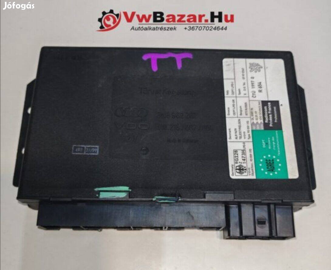 Komfortelekronika Audi TT ajtó vezérlő elektronika 8n8962267