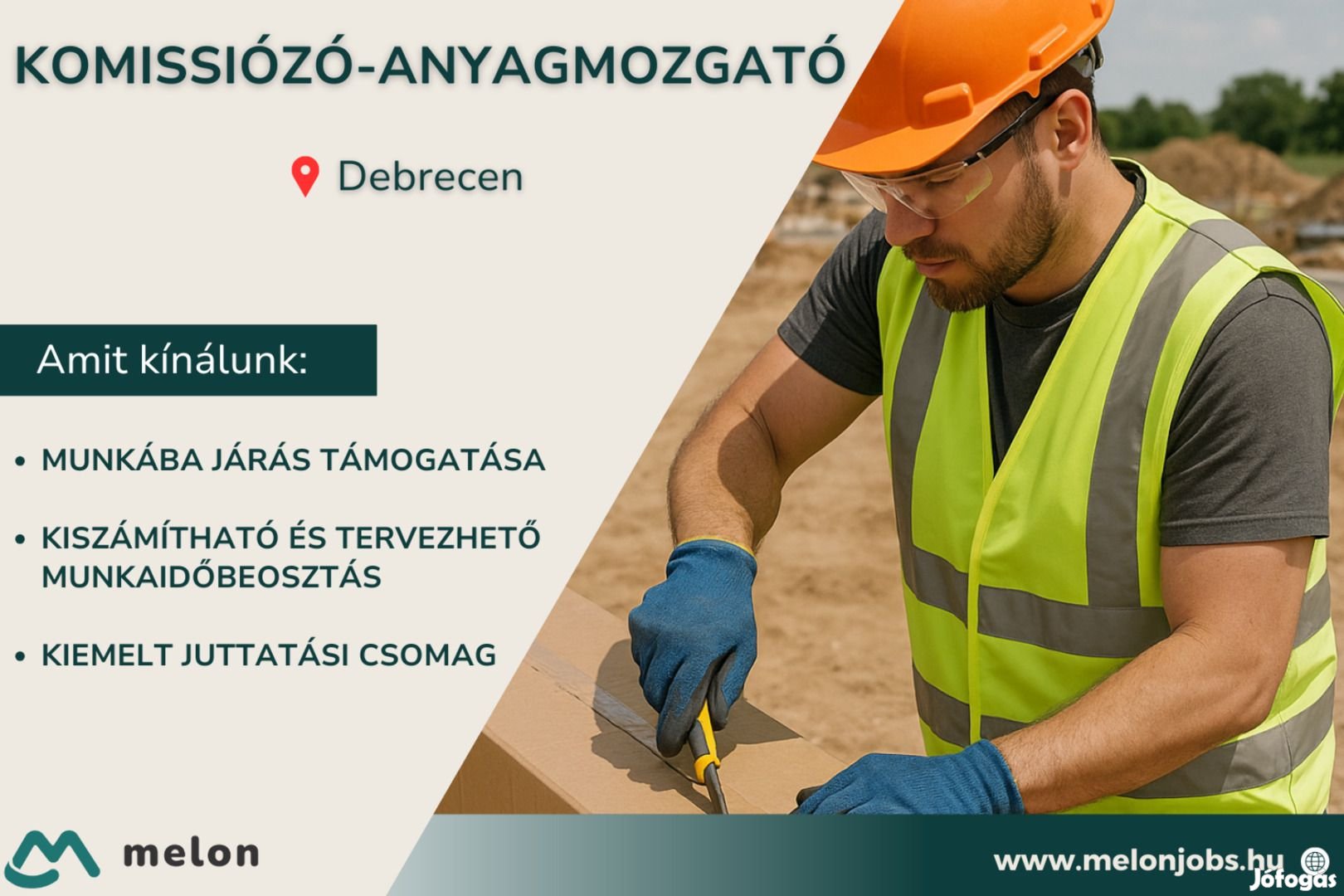 Komissiózó-Anyagmozgató
