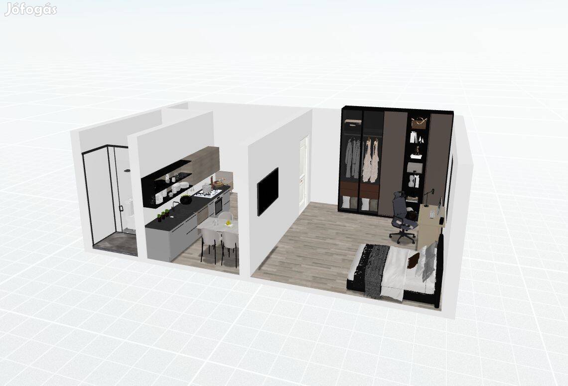 Komló-Vörösmarty Mihály utcában felújítás alatt álló lakás