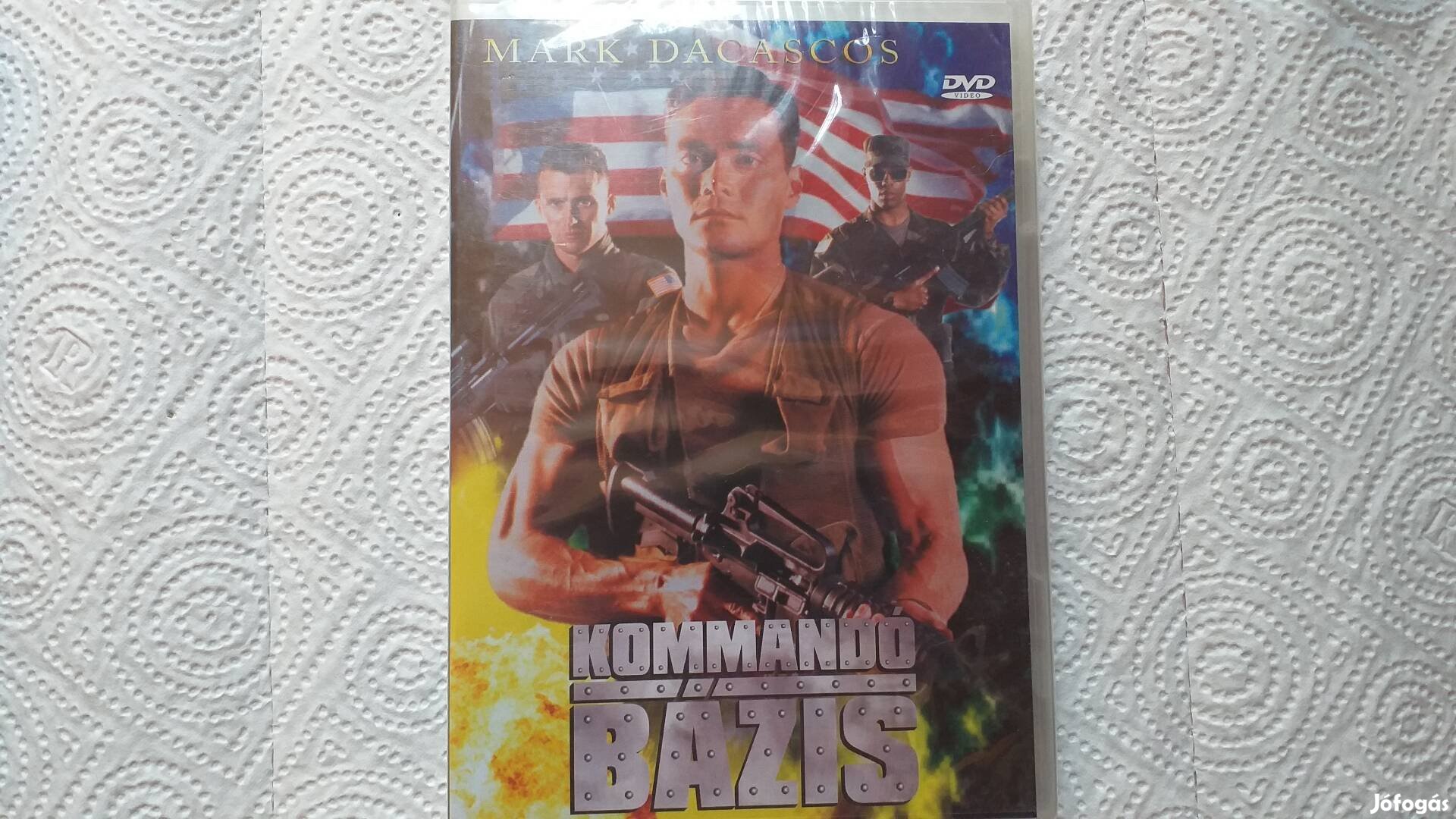 Kommandóbázis DVD film-Marc Dacascos