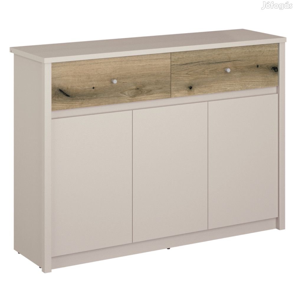 Komód, kasmírevoke tölgy, KAROS 3D2S