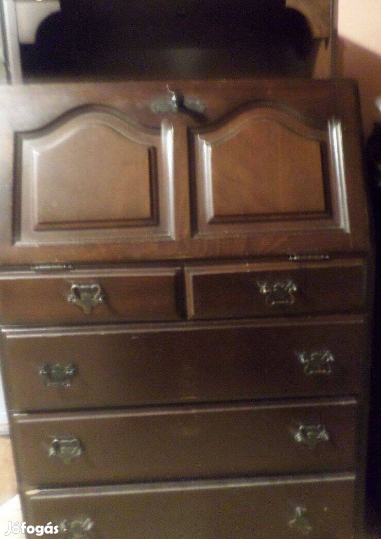 Komód szekreter fiókos szekrény vintage