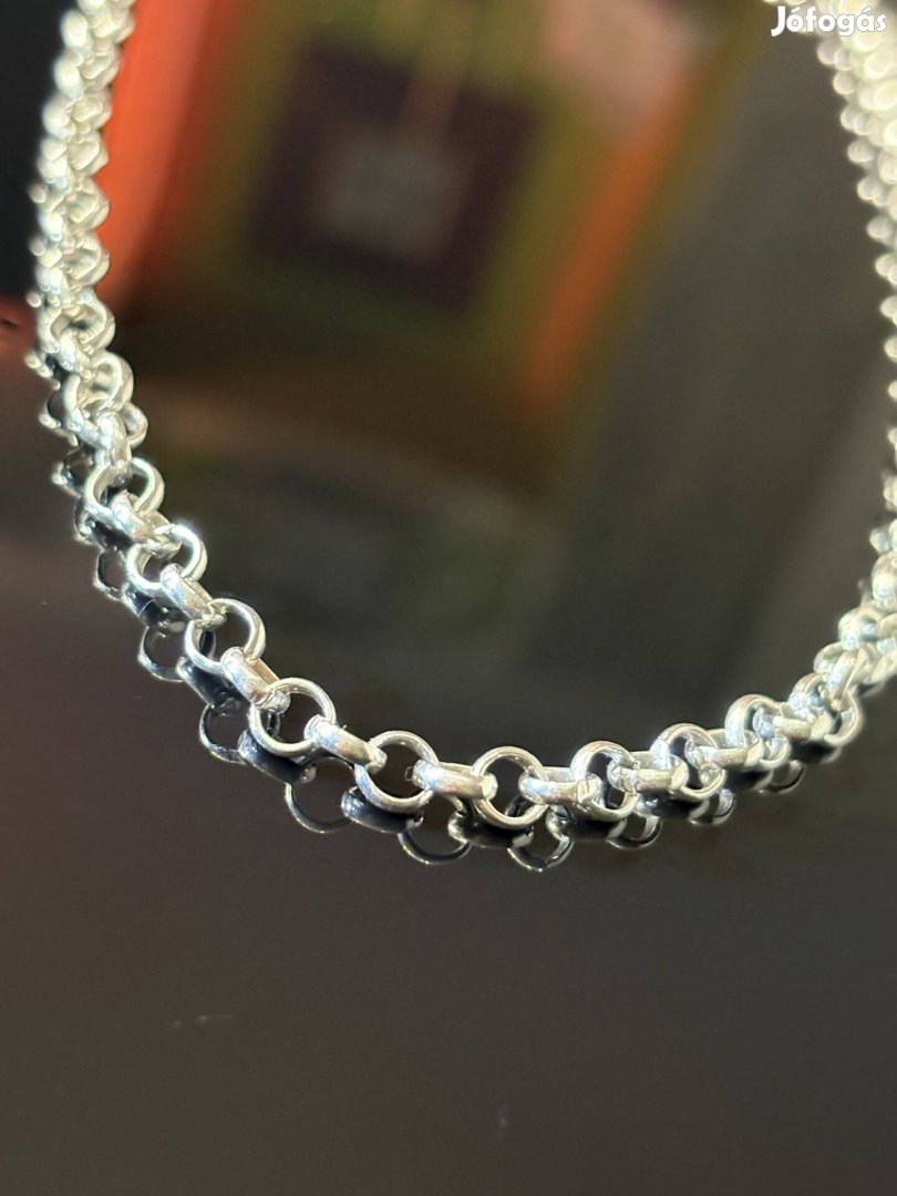 Komoly ezüst nyaklánc