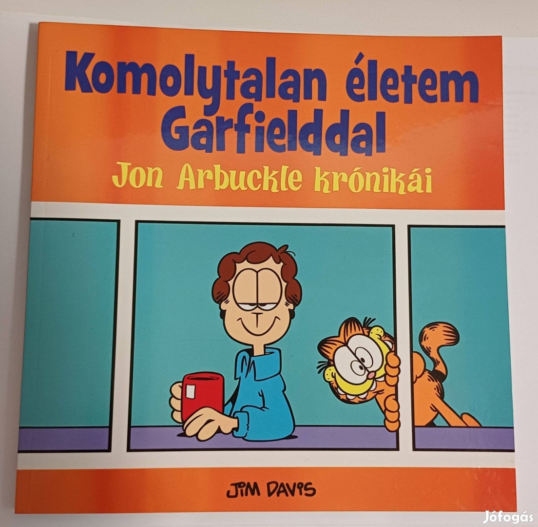 Komolytalan életem Garfielddal című könyv eladó