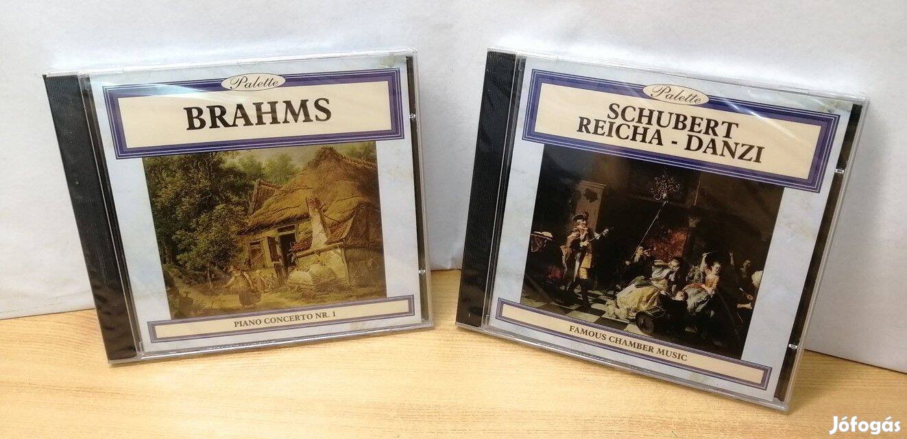 Komolyzenei CD párban. Brahms, Schubert-Reicha-Danzi