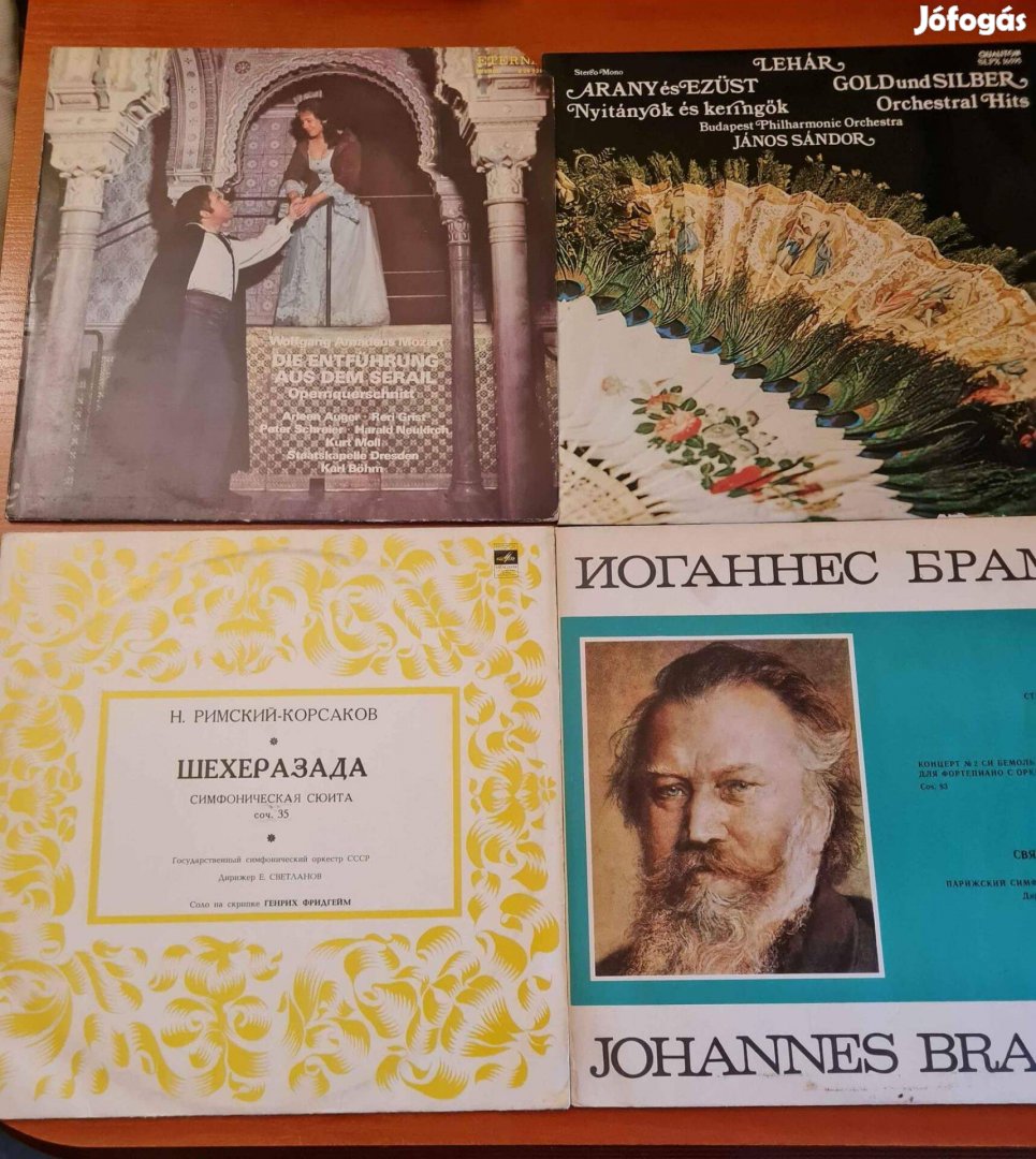 Komolyzenei hanglemez csomag I., LP, Vinyl