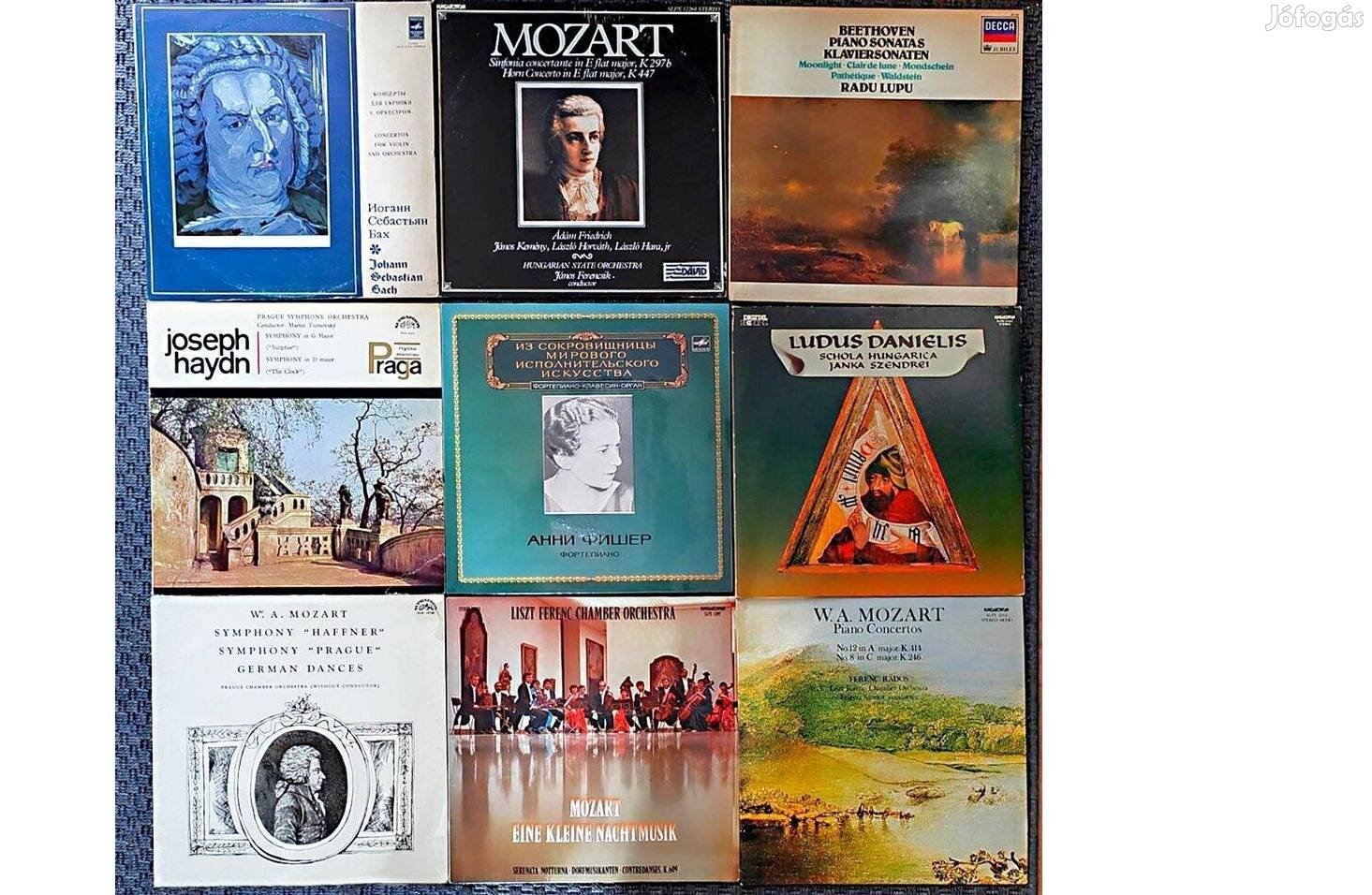 Komolyzeneiklasszikus Bakelit lemez Gyűjtemény