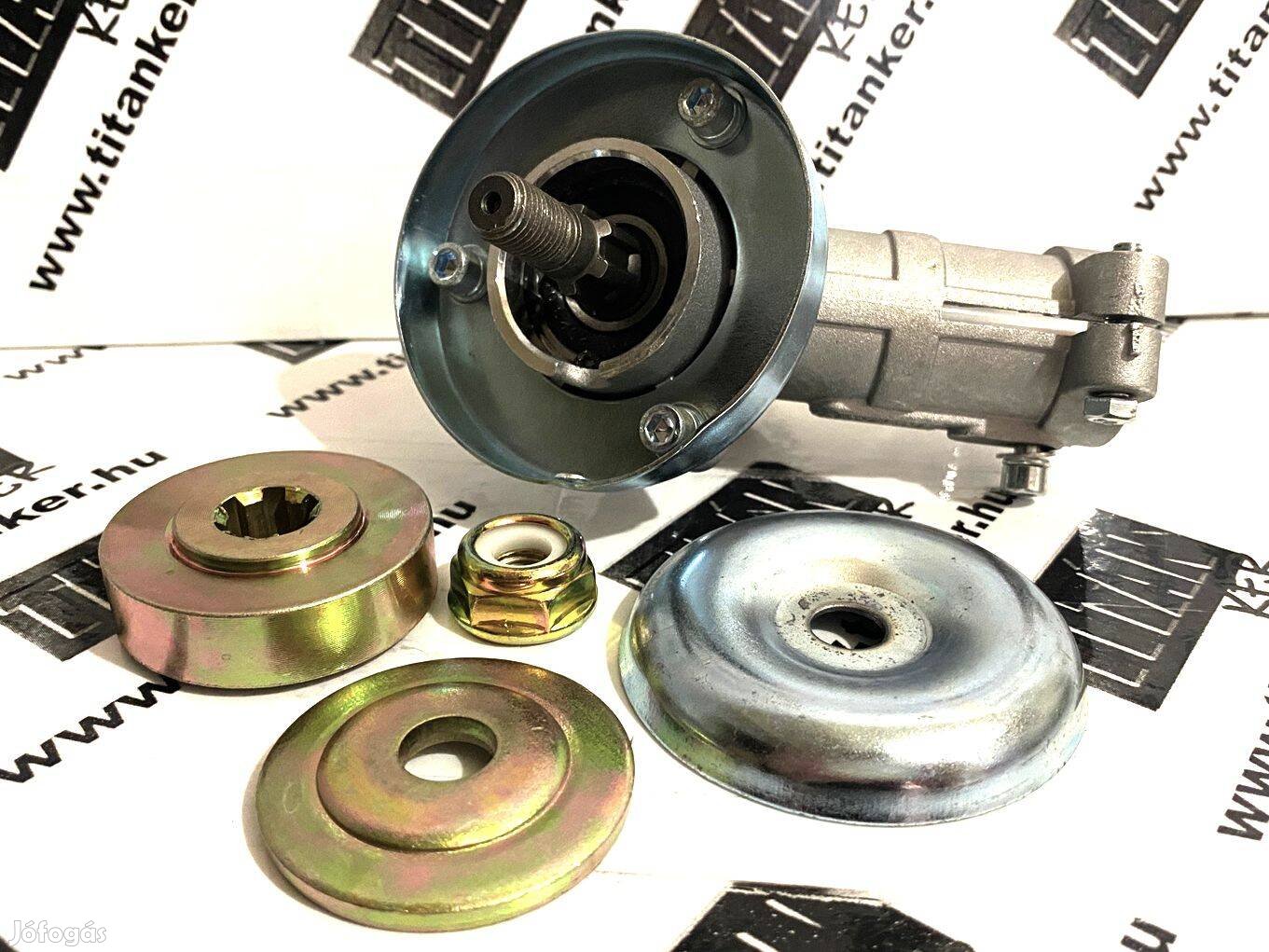 Komplett 28 vagy 26mm szárra fűkasza szöghajtás 9 fogú