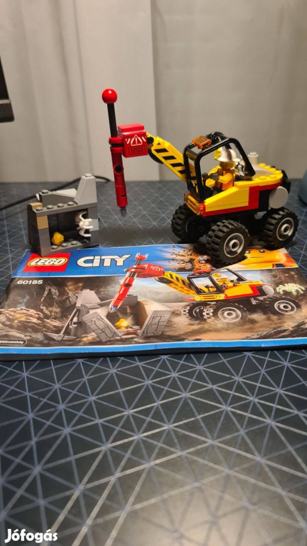 Komplett Lego készlet eladó - 60185 City Bányászati hasítógép