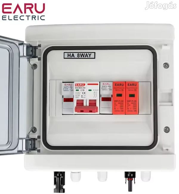 Komplett Napelem DC Box 1 String-re 500V 16A IP65 6079