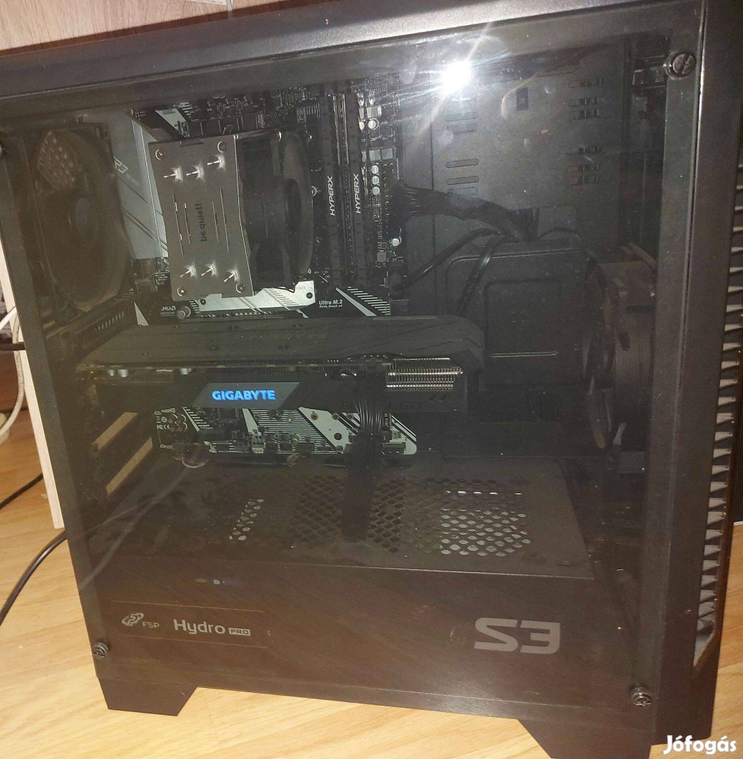 Komplett PC eladó! i5 9400f gtx 1660 super (Minőségi alkatrészek)