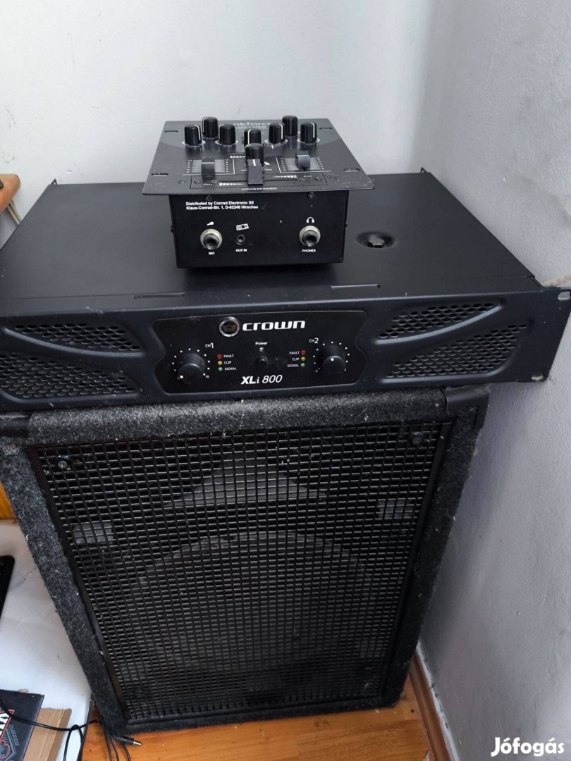 Komplett hangosítás szett eladó erőteljes, megbízható