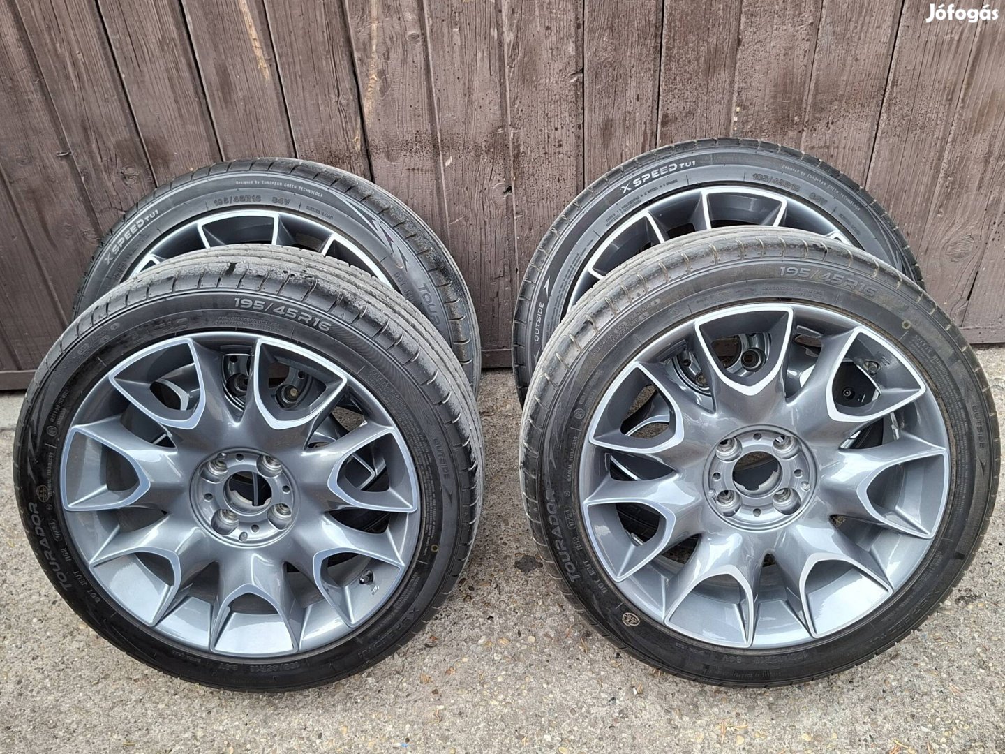 Komplett kerék. 4x98, Fiat, Alfa,Lancia