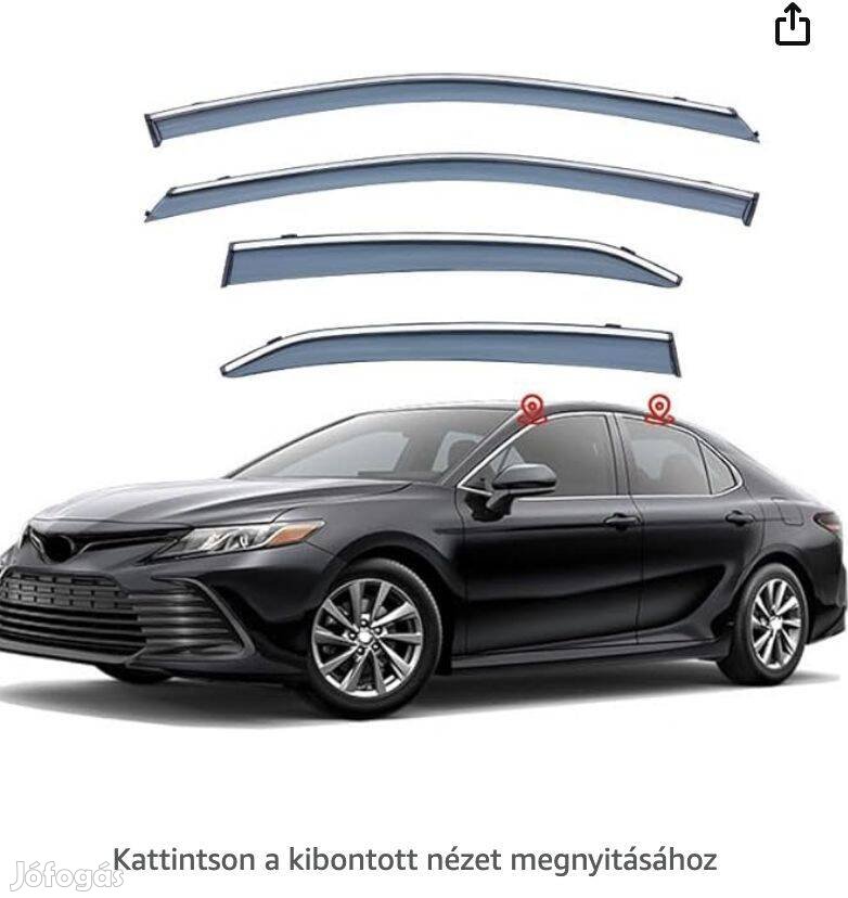 Komplett légterelő szett Toyota Camry MK8-XV70 típushoz 2018 évjárattó