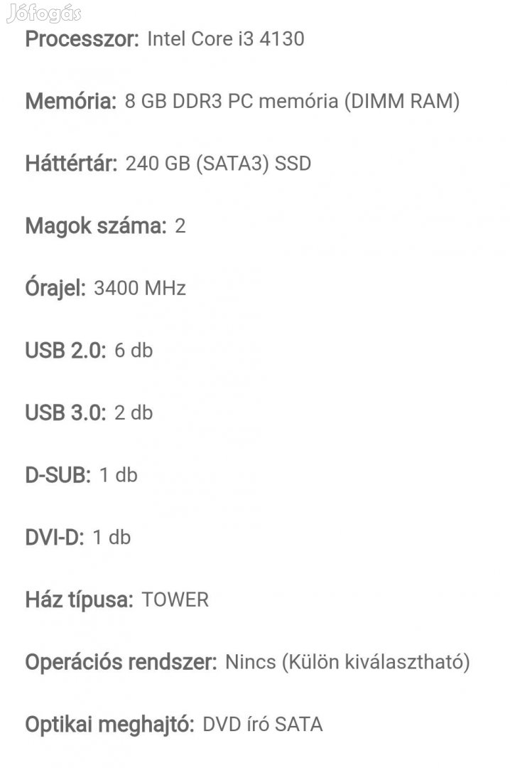 Komplett pc csomag, számítógép szett