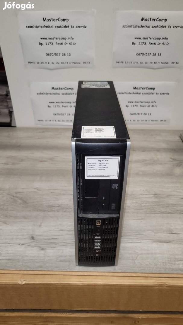 Komplett számítógép amd x2 b26, 4gb ram, 250 hdd