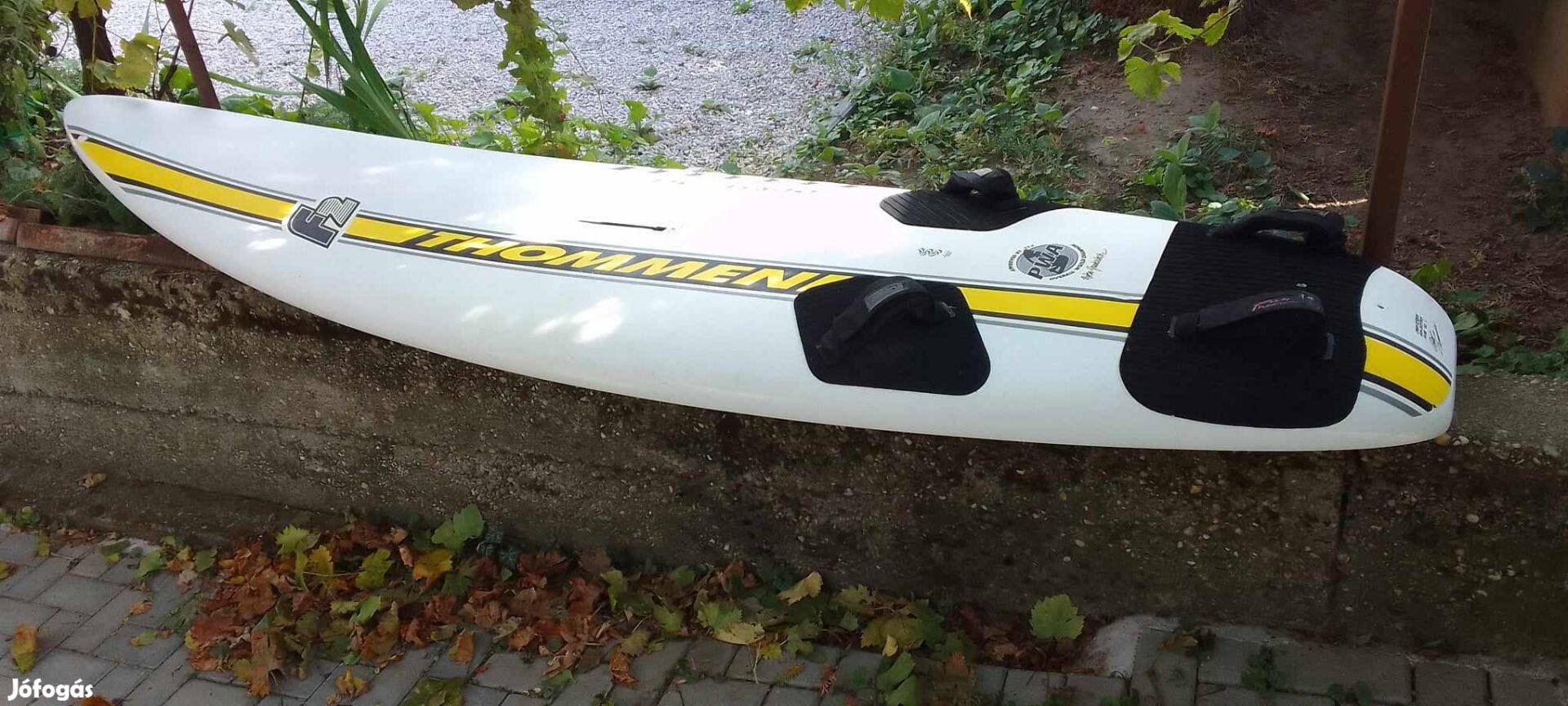 Komplett szörf F2 thommen+4.7+6m2 vitorla