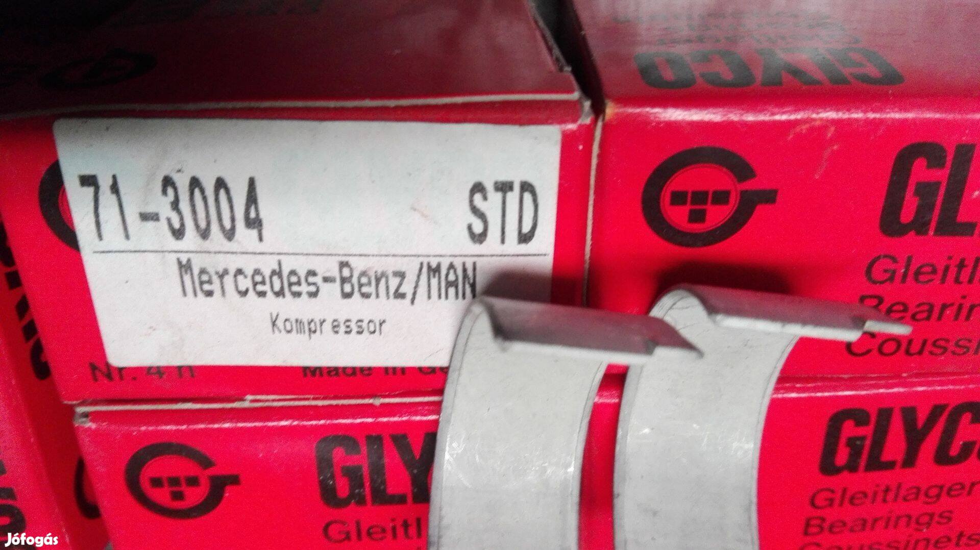 Kompressor Glyco 71-3004 STD csapágy Mercédes-Benz/Man 1
