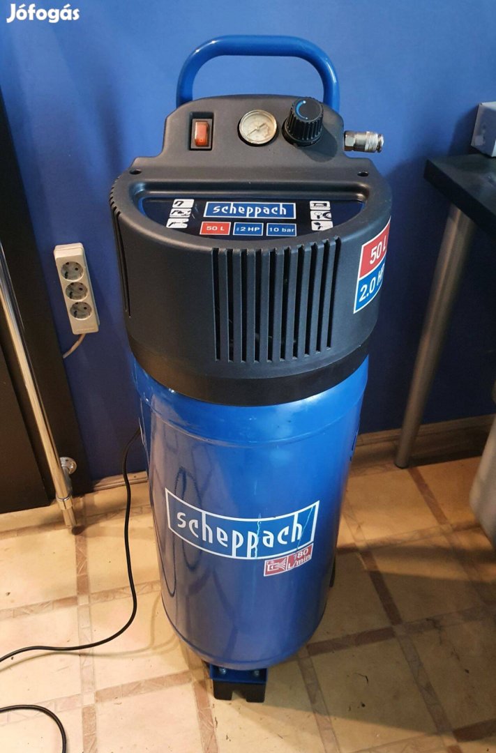 Kompresszor 50L 10 bar megkímélt