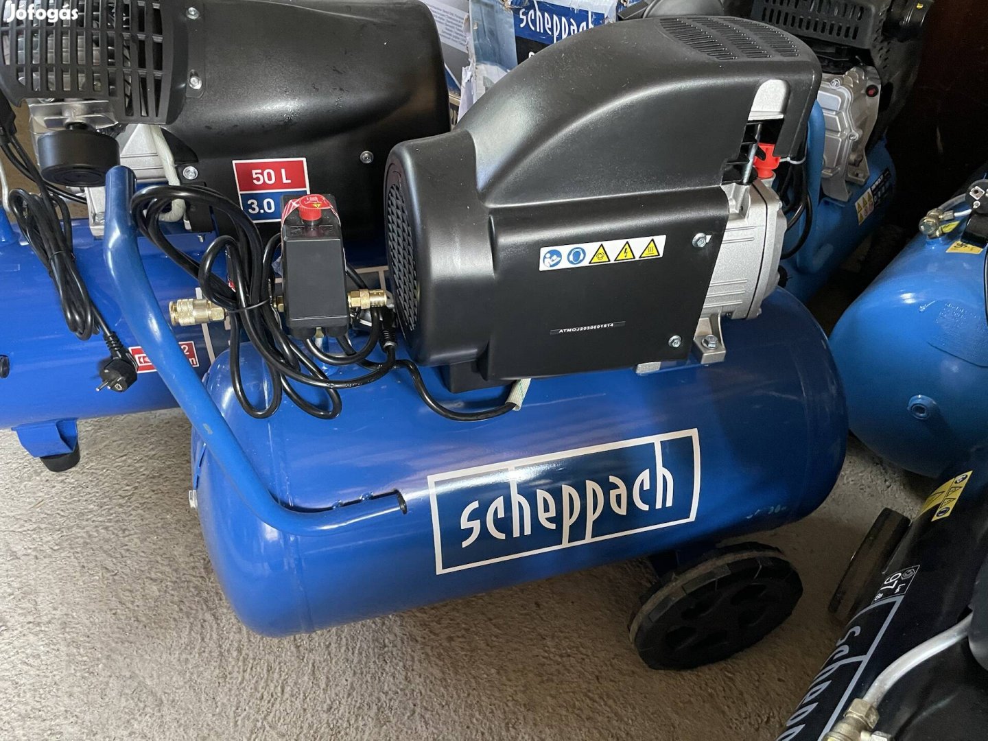 Kompresszor 50 liter 10 bar eladó