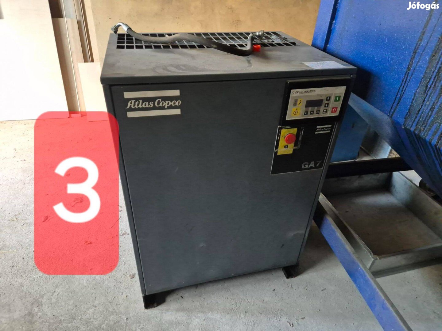 Kompresszor Atlas Copco GA 7 P