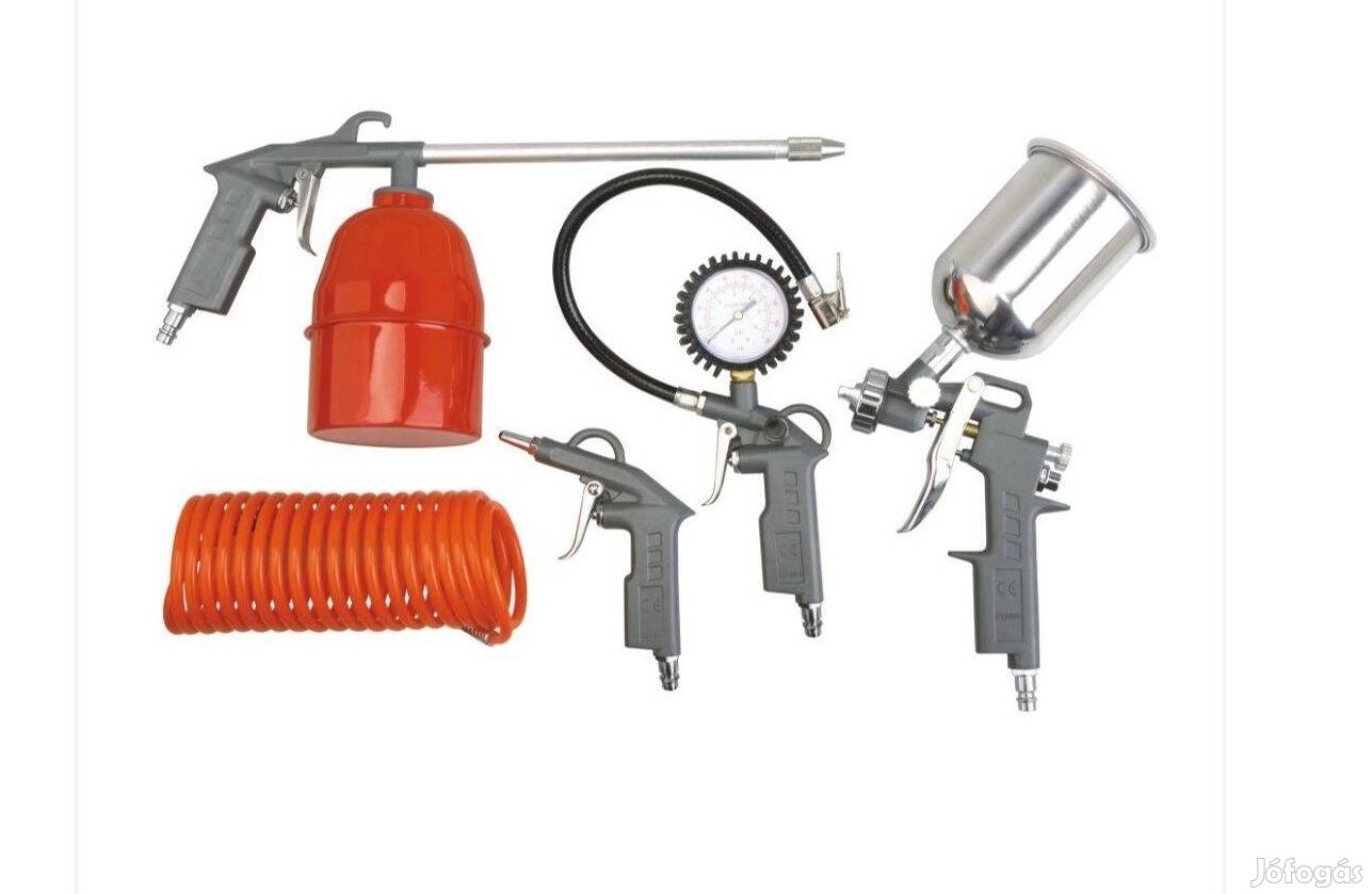 Kompresszor levegő szett 5db-os pneumatikus szerszám