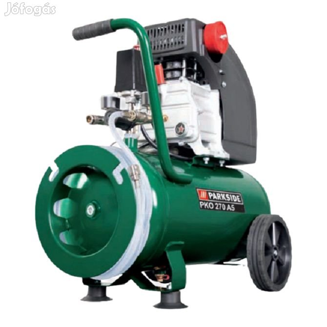 Kompresszor olajos 24L 10 bár!-PKO270 A5 Parkside