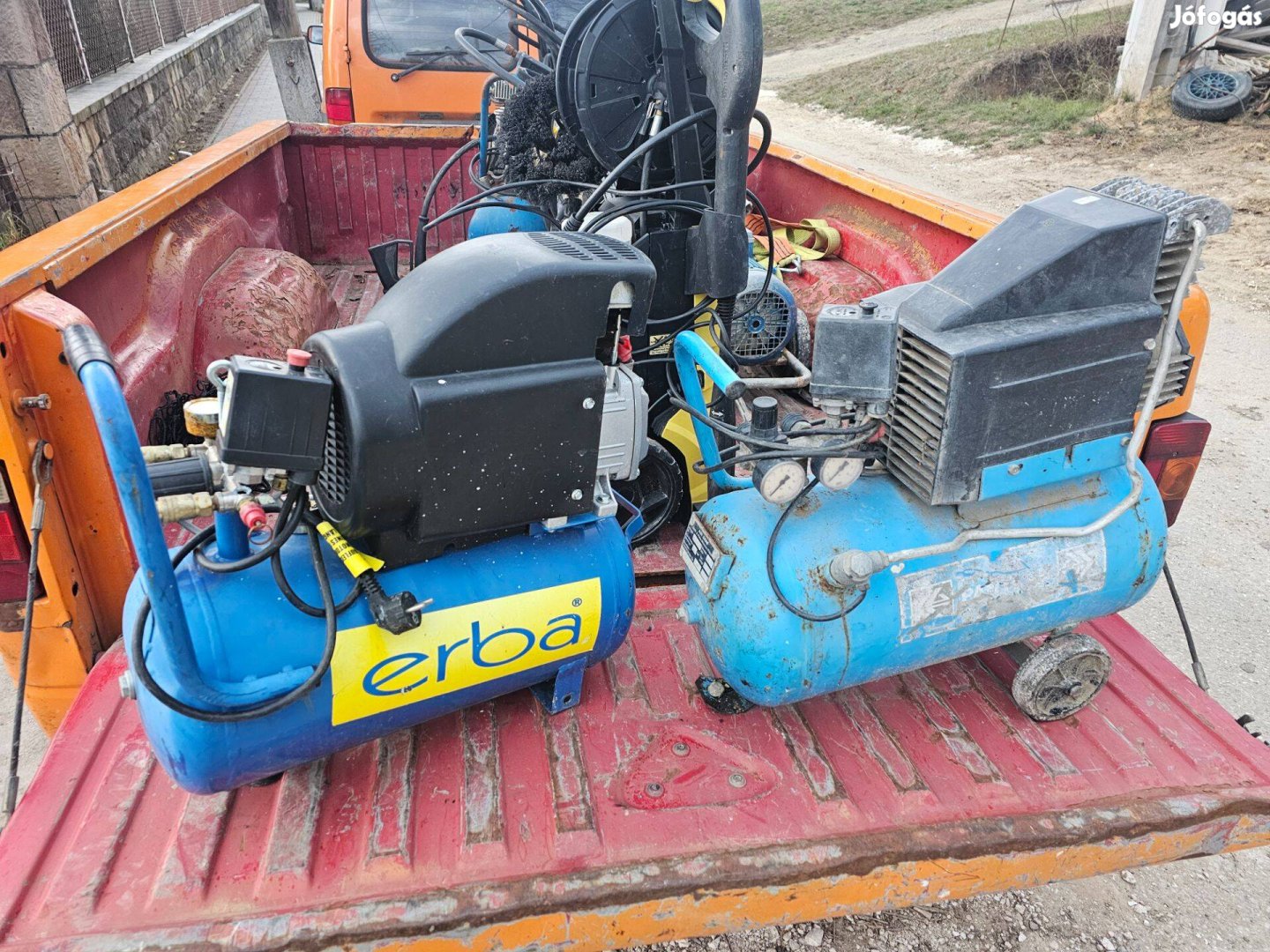 Kompresszor süritö 24 literes 220 v alkatrésznek