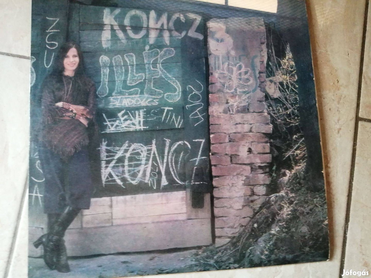 Koncz Zsuzsa 3. Illés zenekar-.bakelit hanglemez remek