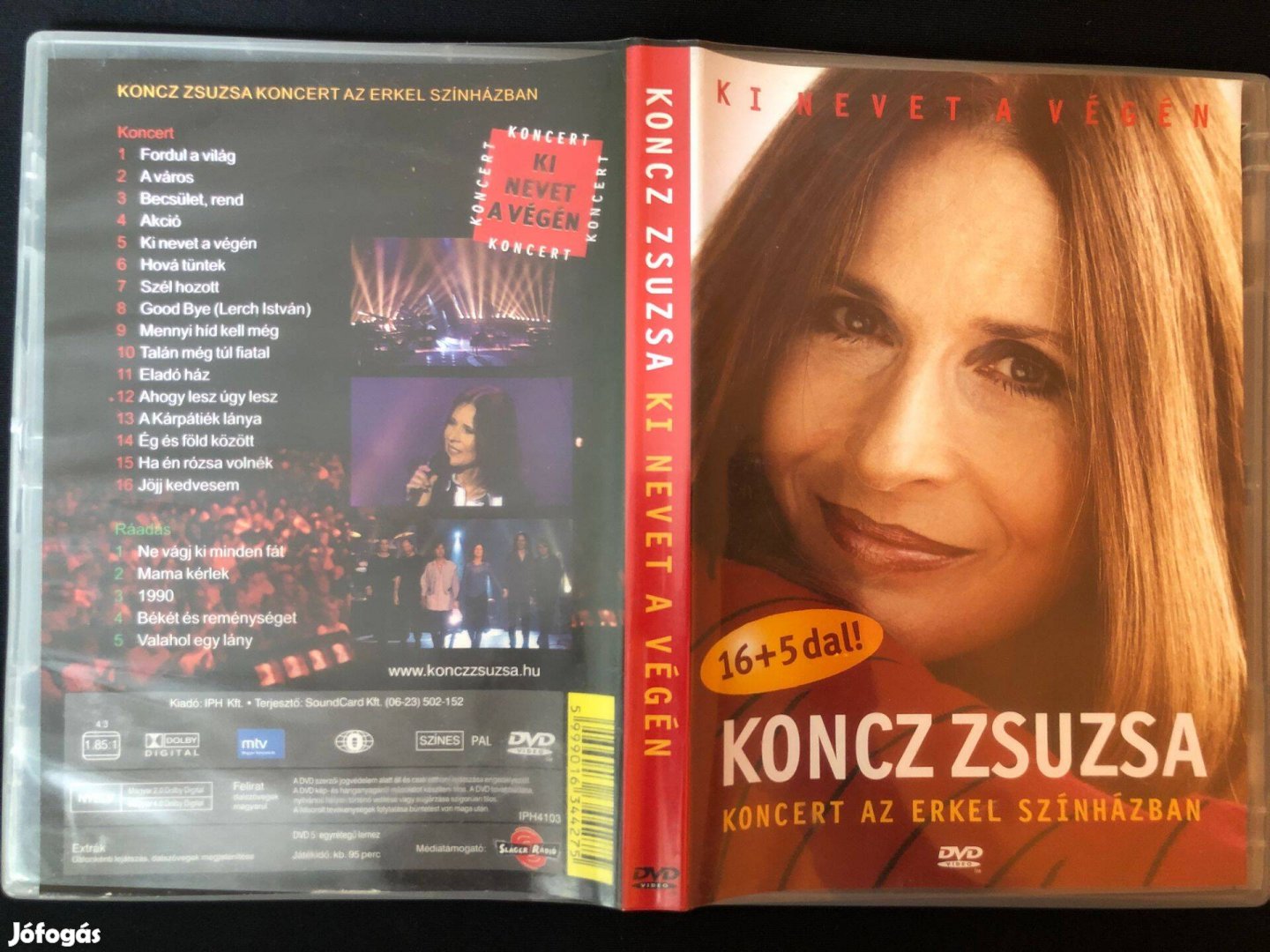 Koncz Zsuzsa Ki nevet a végén - Koncert az Erkel színházban DVD