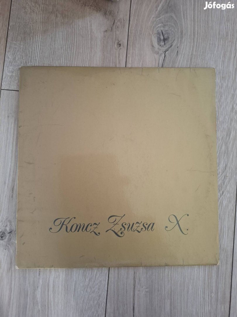 Koncz Zsuzsa X. bakelit lemez