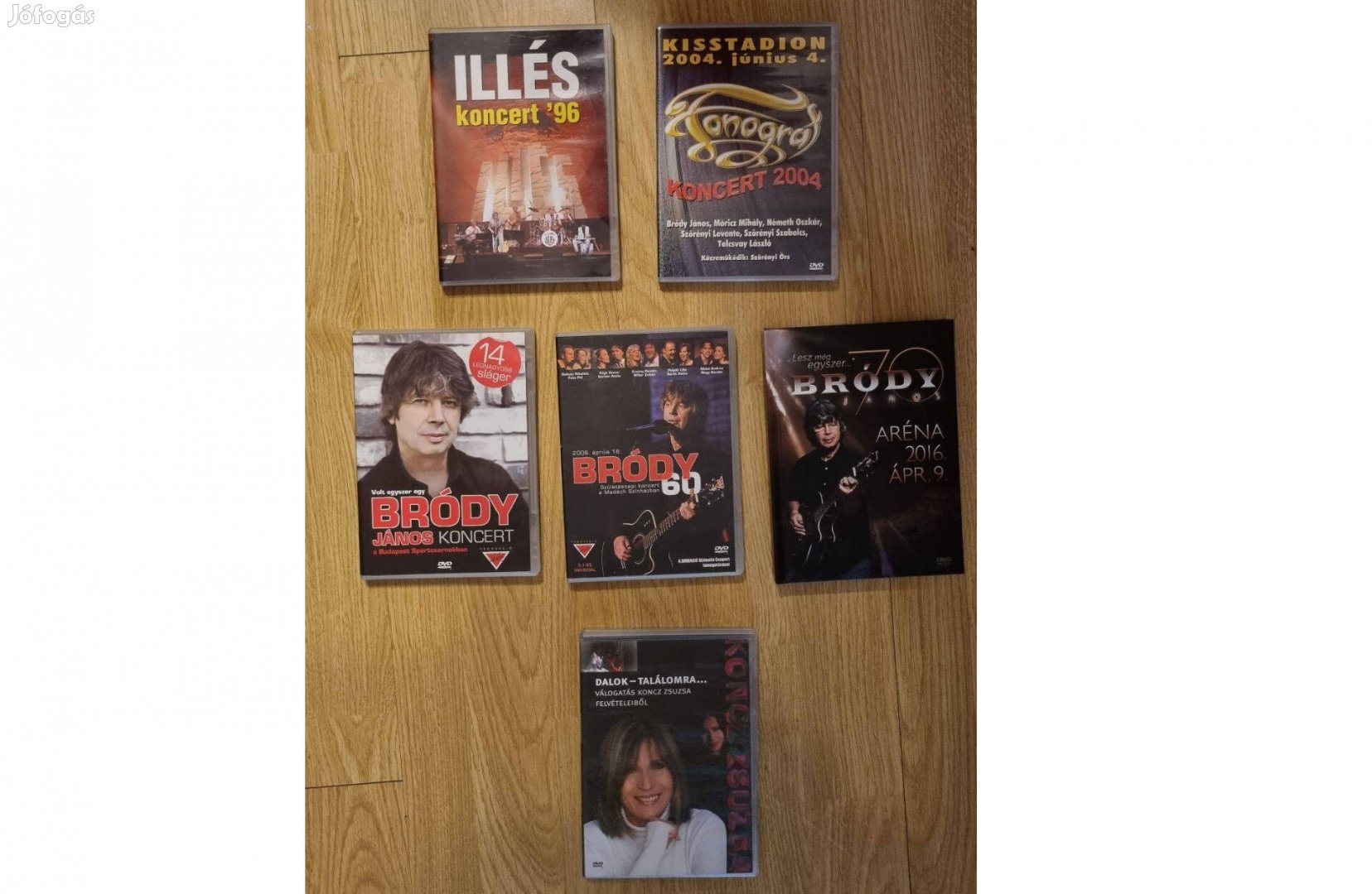 Koncz Zsuzsa, Bródy János, Illés, Fonográf DVD-k