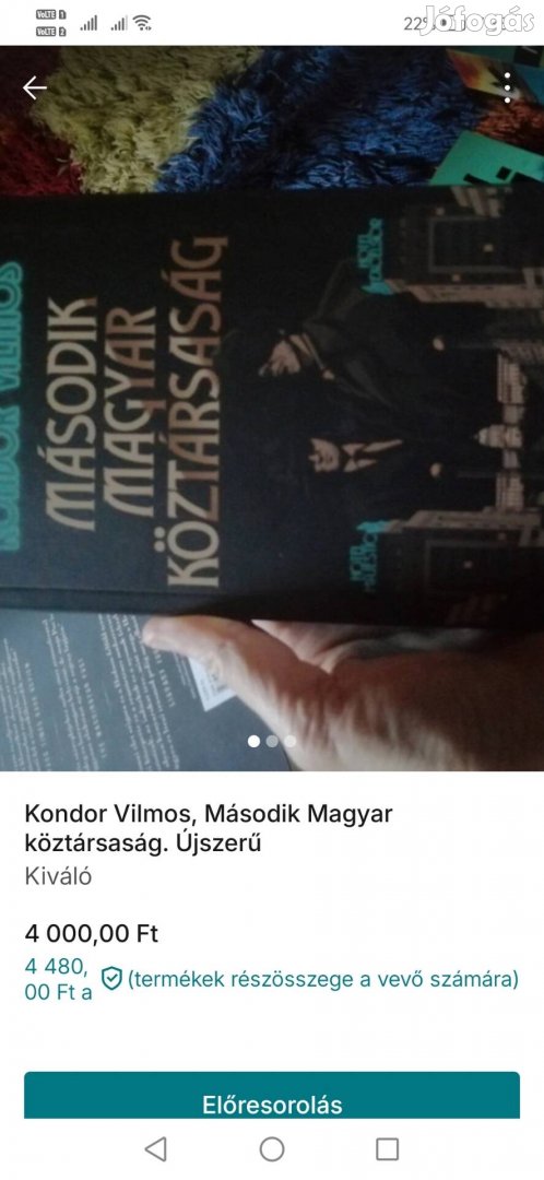 Kondor Vilmos Második magyar köztársaság 